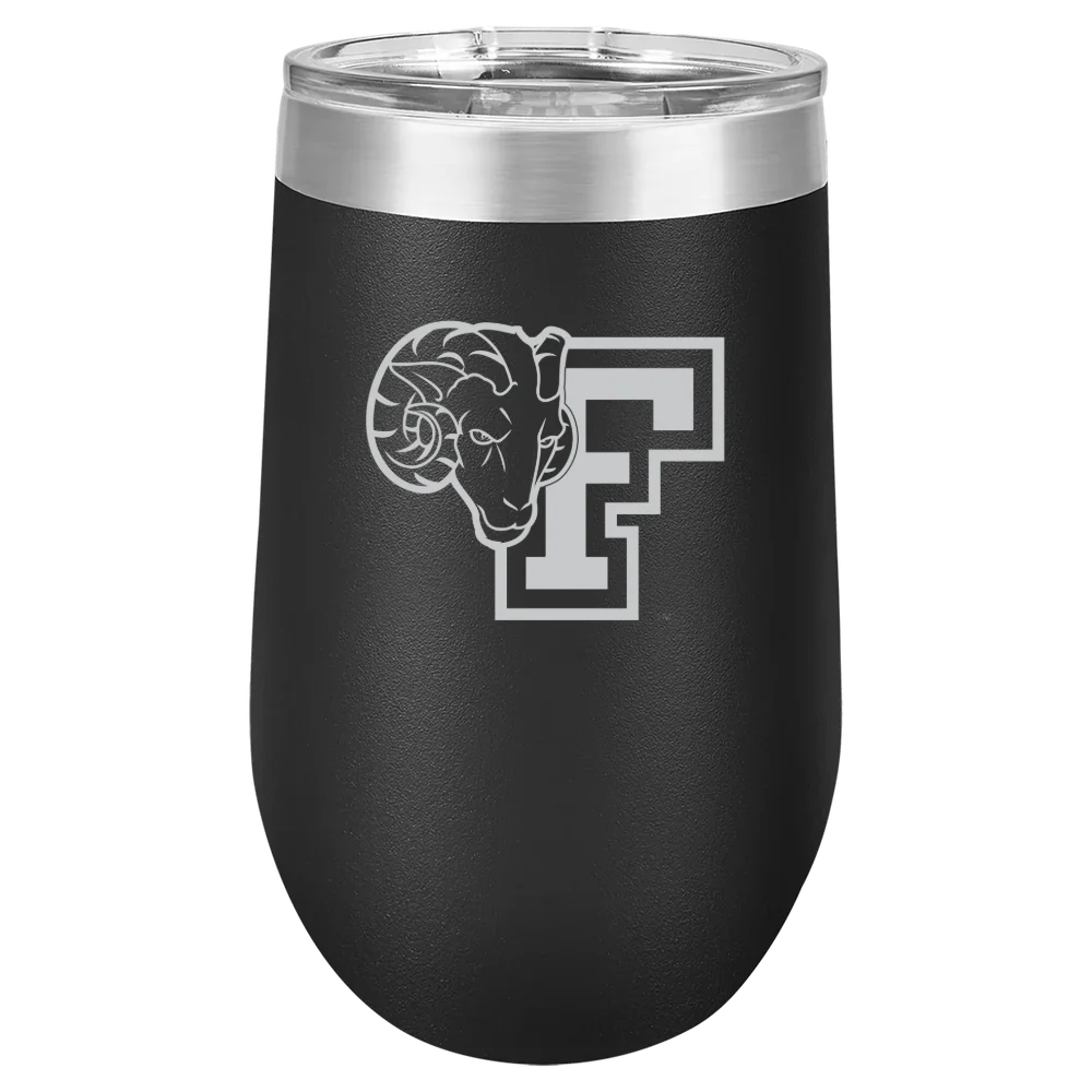 Fordham University Polar Camel 16 oz. Stemless Wine Tumbler