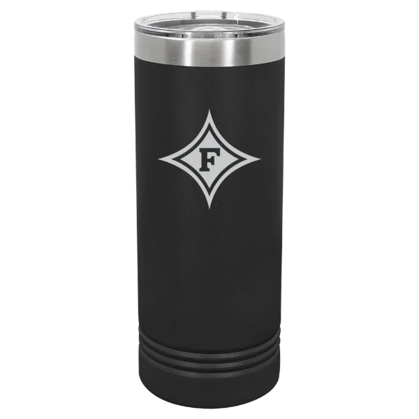 Furman University Polar Camel 22 oz. Skinny Tumbler with Slider Lid