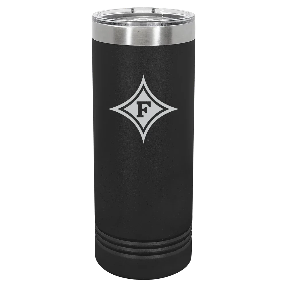 Furman University Polar Camel 22 oz. Skinny Tumbler with Slider Lid