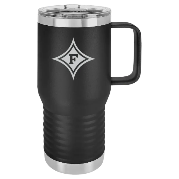 Furman University Polar Camel 20 oz. Travel Mug with Slider Lid