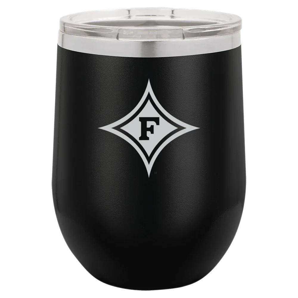 Furman University Polar Camel 12 oz. Stemless Wine Tumbler