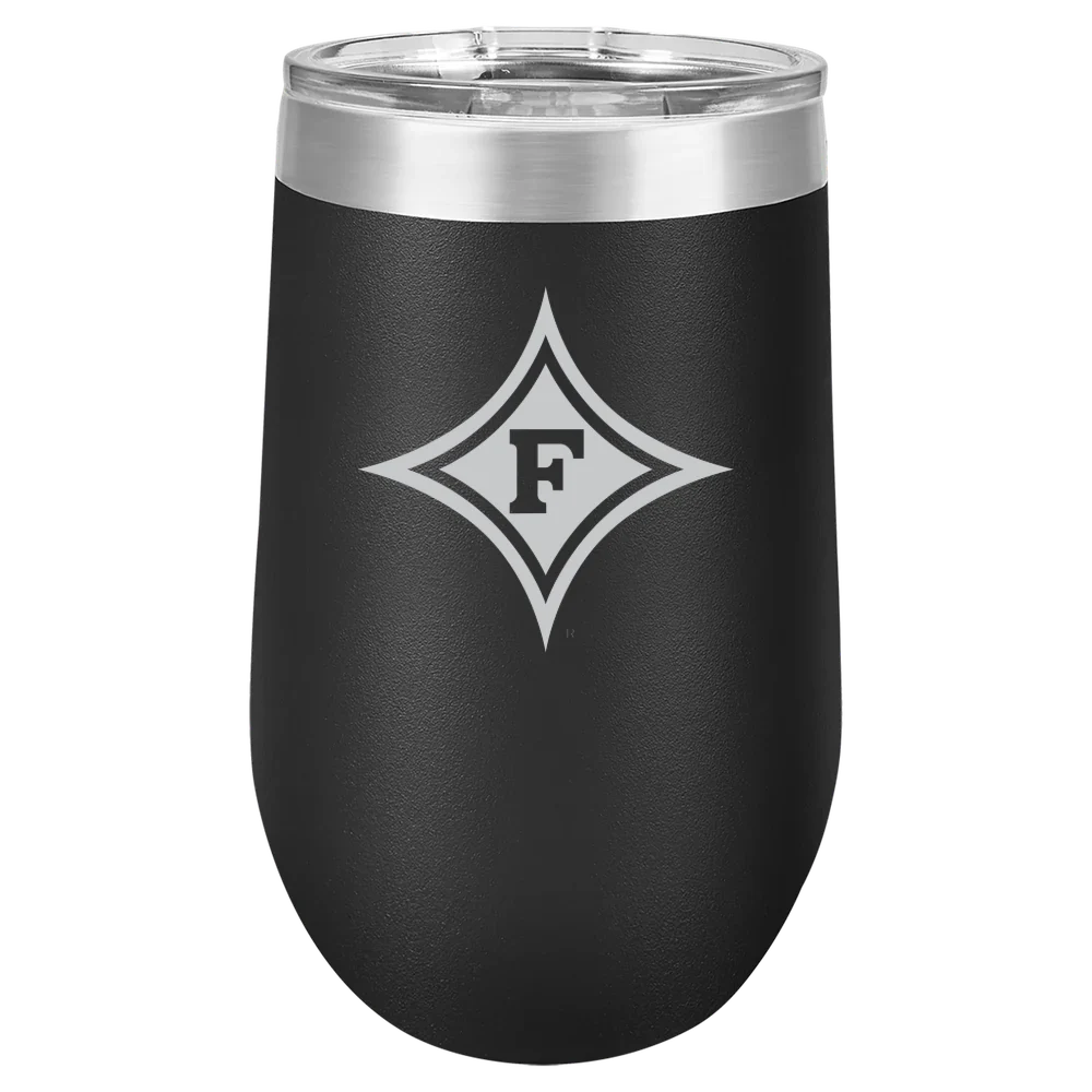 Furman University Polar Camel 16 oz. Stemless Wine Tumbler