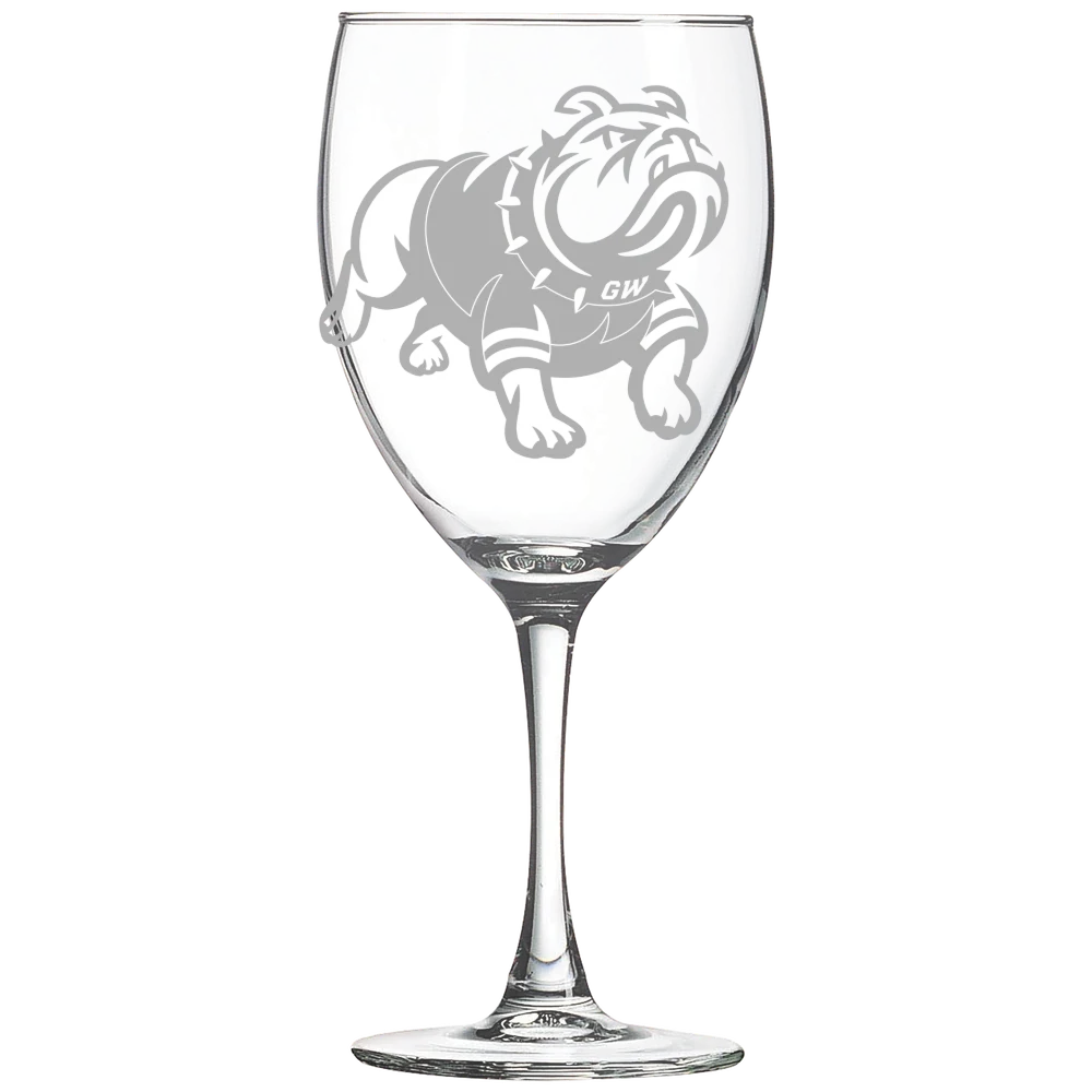 Gardner-Webb University Polar Camel 10 1/2 oz. Wine Glass