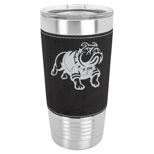 Gardner-Webb University Polar Camel 20 oz. Leatherette Grip Tumbler with Standard Lid