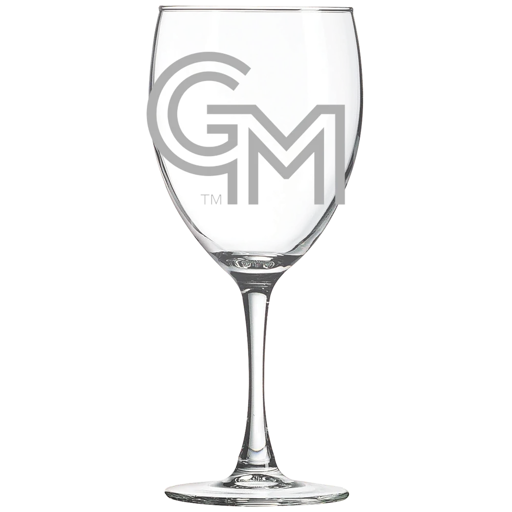 George Mason University Polar Camel 10 1/2 oz. Wine Glass