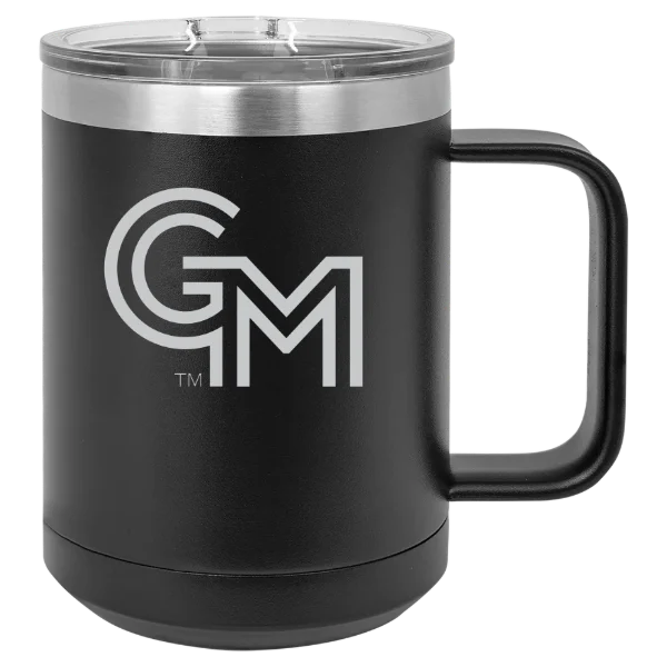 George Mason University Polar Camel 15 oz. Mug with Slider Lid