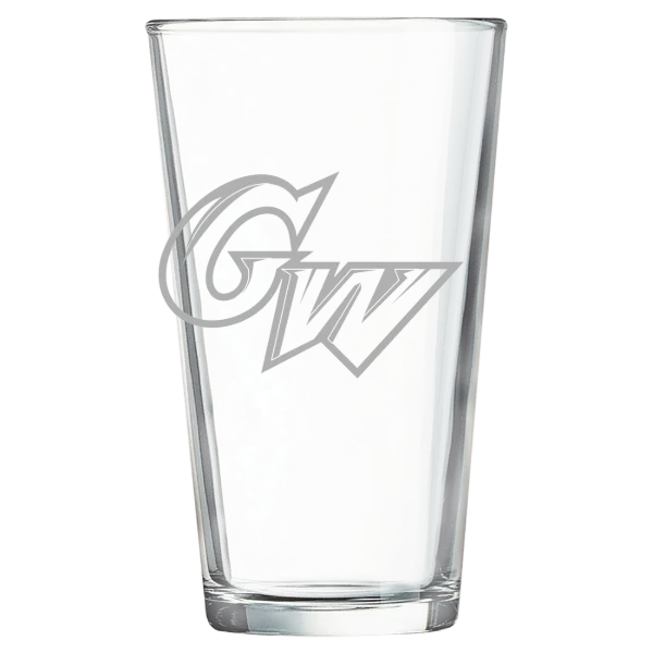 George Washington University Polar Camel 16 oz. Pint Mixing Glass
