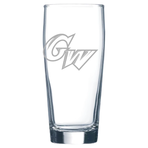 George Washington University Polar Camel 16 oz. Willi Becher Beer Glass
