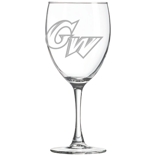 George Washington University Polar Camel 10 1/2 oz. Wine Glass