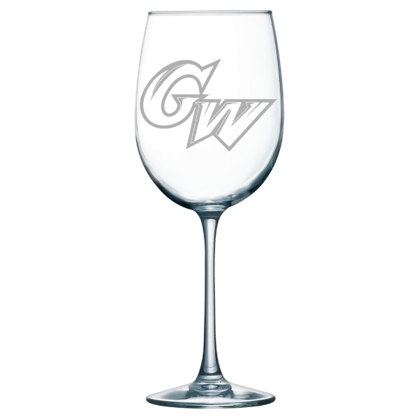 George Washington University Polar Camel 19 oz. Wine Glass