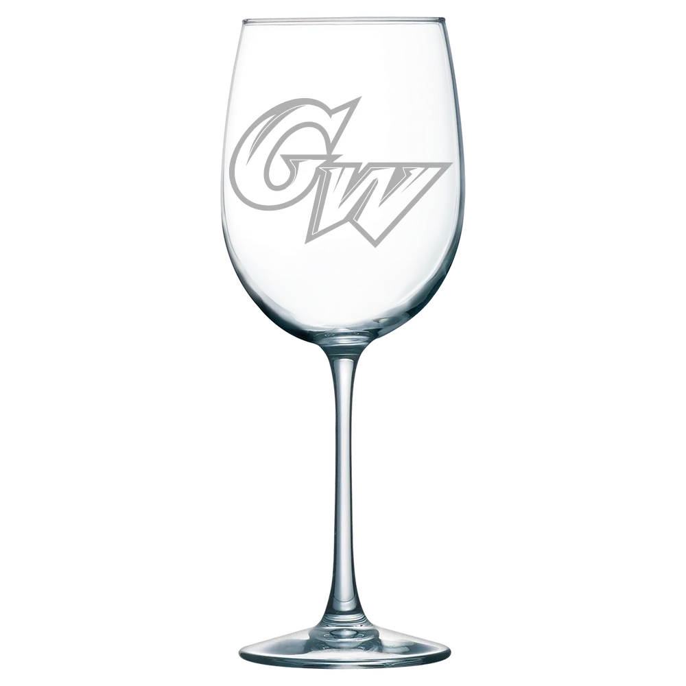 George Washington University Polar Camel 19 oz. Wine Glass