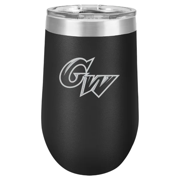 George Washington University Polar Camel 16 oz. Stemless Wine Tumbler
