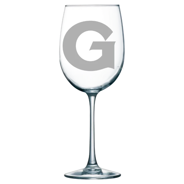 Georgetown University Polar Camel 19 oz. Wine Glass