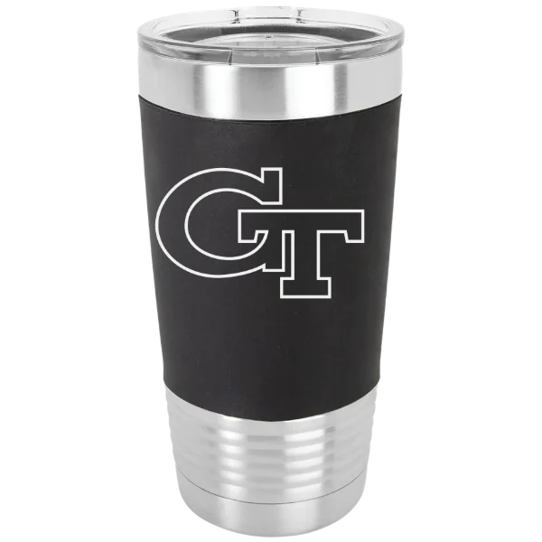 Georgia Institute of Technology Polar Camel 20 oz. Silicone Grip Tumbler with Standard Lid