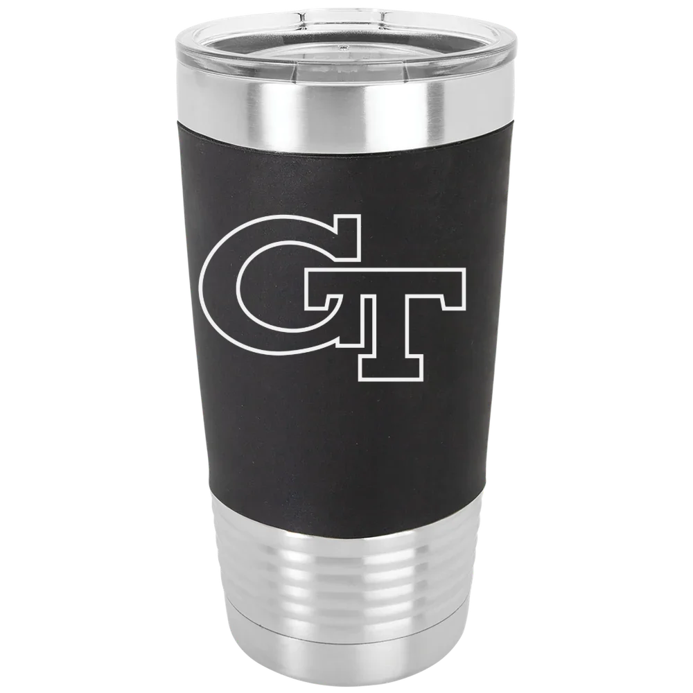 Georgia Institute of Technology Polar Camel 20 oz. Silicone Grip Tumbler with Standard Lid