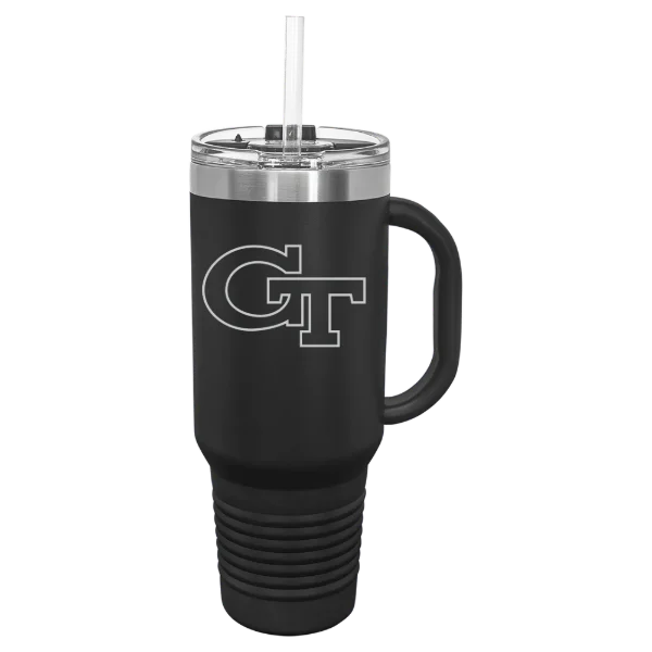 Georgia Institute of Technology Polar Camel 40 oz. Travel Mug with Snap Lid & Straw
