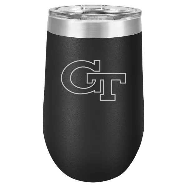 Georgia Institute of Technology Polar Camel 16 oz. Stemless Wine Tumbler