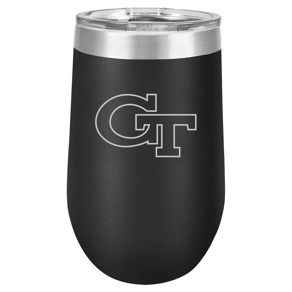 Georgia Institute of Technology Polar Camel 16 oz. Stemless Wine Tumbler