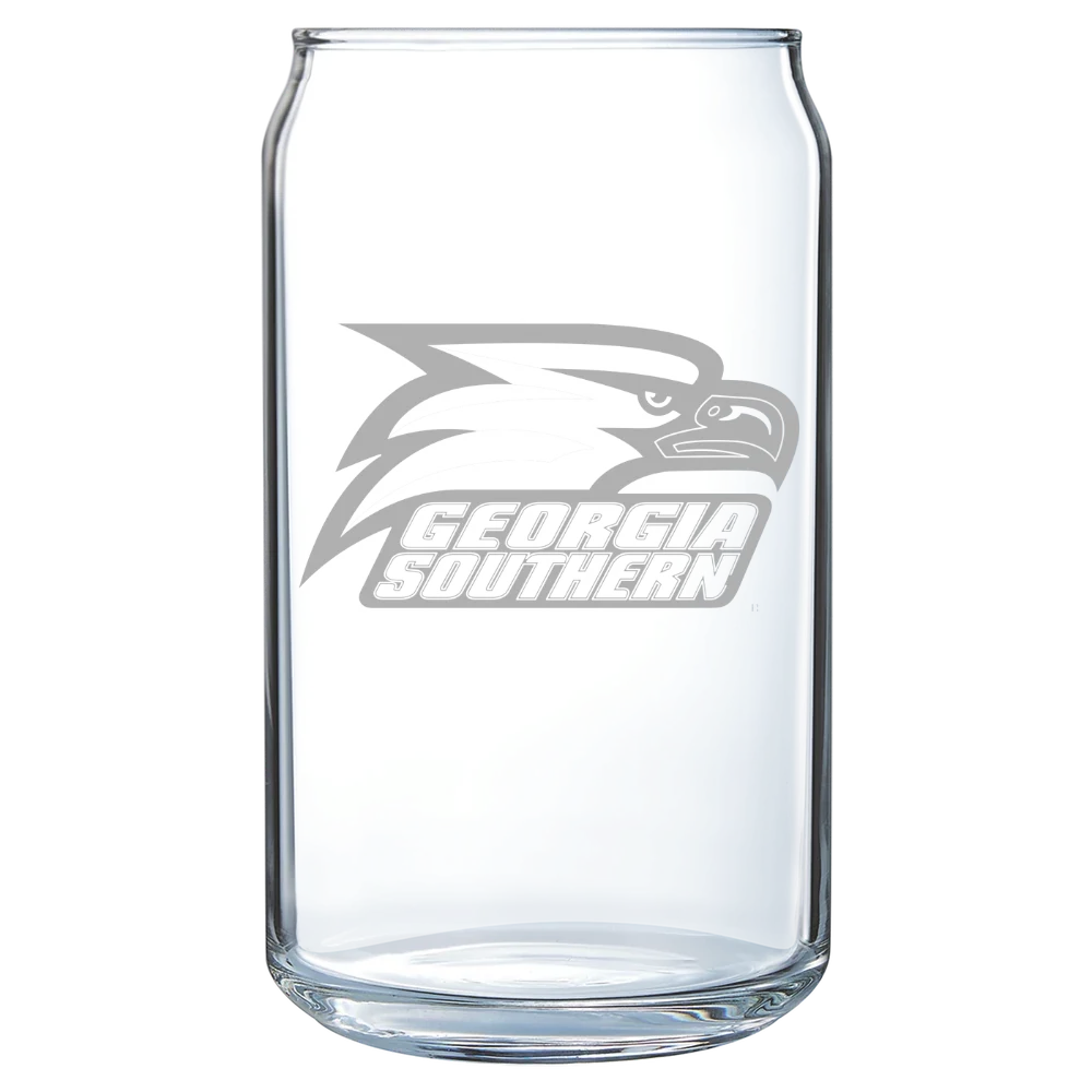 Georgia Southern University Polar Camel 16 oz. Can Glass