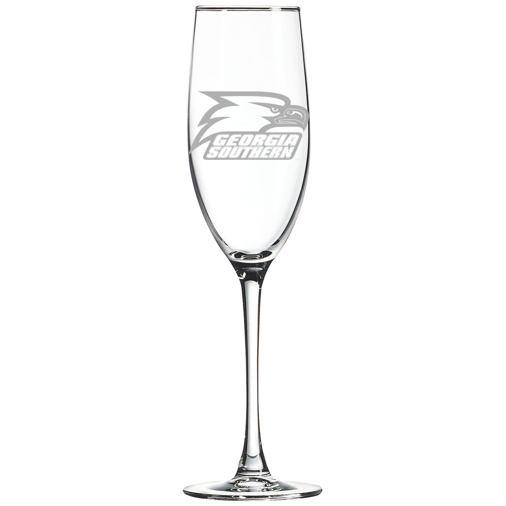 Georgia Southern University Polar Camel 8 oz. Champagne Flute