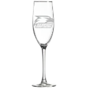 Georgia Southern University Polar Camel 8 oz. Champagne Flute