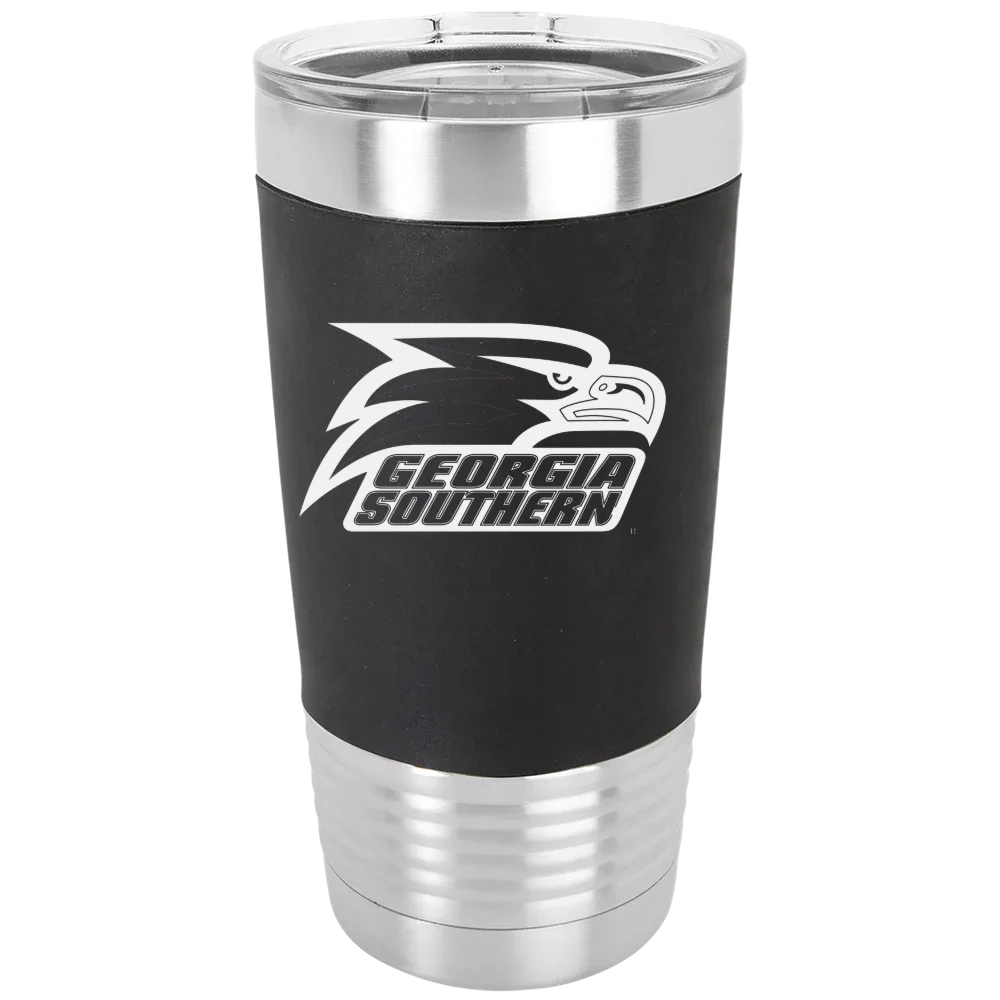Georgia Southern University Polar Camel 20 oz. Silicone Grip Tumbler with Standard Lid