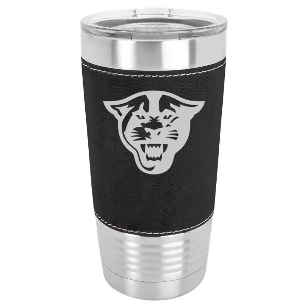 Georgia State University Polar Camel 20 oz. Leatherette Grip Tumbler with Standard Lid