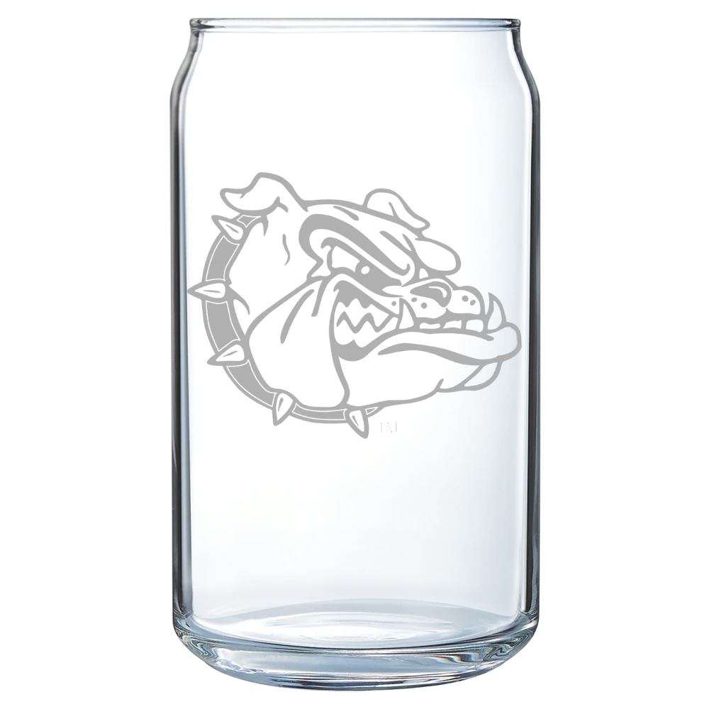 Gonzaga University Polar Camel 16 oz. Can Glass