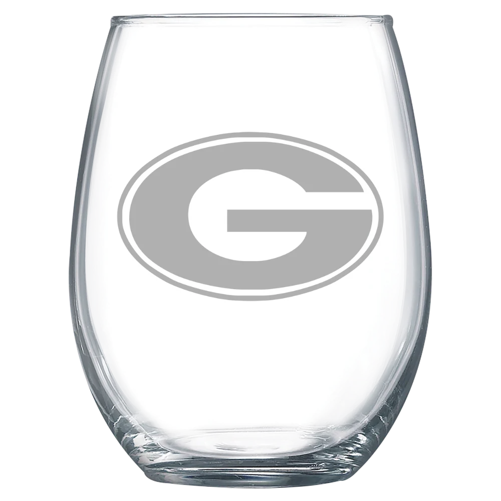 Grambling State University Polar Camel 15 oz. Stemless Wine Glass