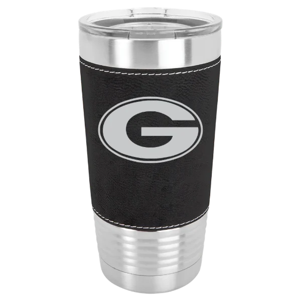 Grambling State University Polar Camel 20 oz. Leatherette Grip Tumbler with Standard Lid