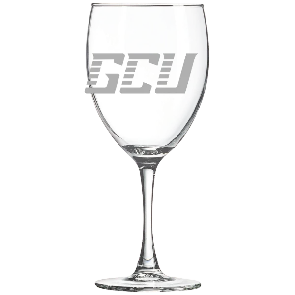 Grand Canyon University Polar Camel 10 1/2 oz. Wine Glass