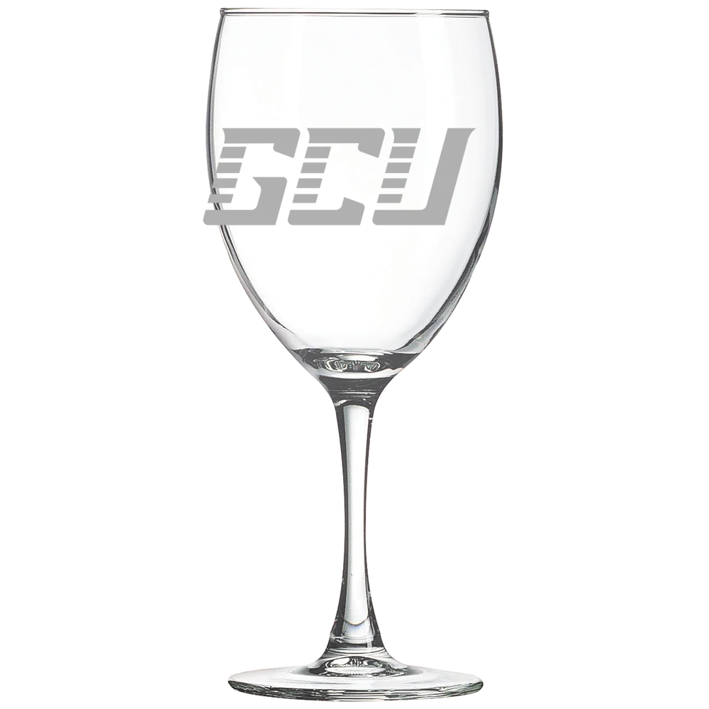 Grand Canyon University Polar Camel 10 1/2 oz. Wine Glass