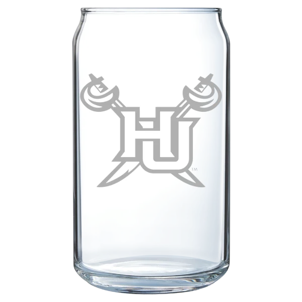 Hampton University Polar Camel 16 oz. Can Glass