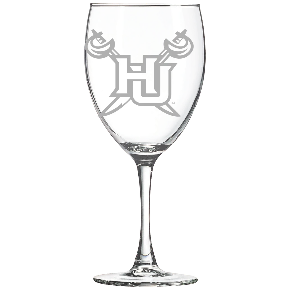 Hampton University Polar Camel 10 1/2 oz. Wine Glass