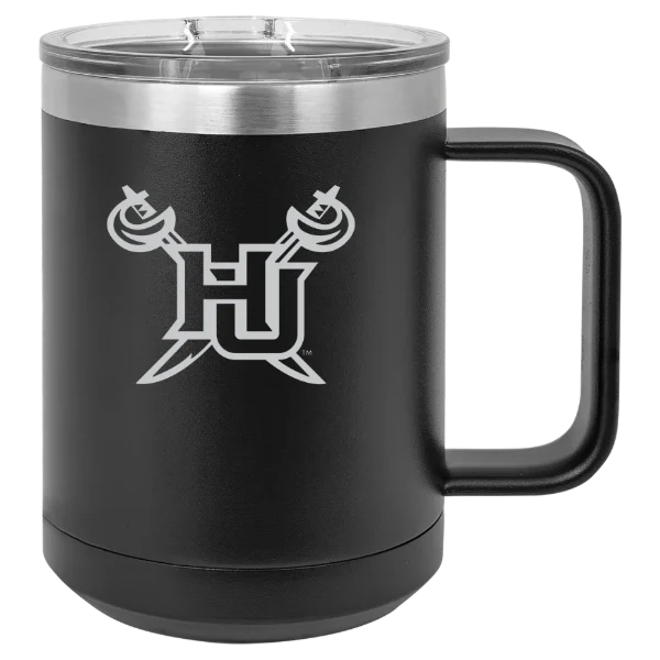 Hampton University Polar Camel 15 oz. Mug with Slider Lid