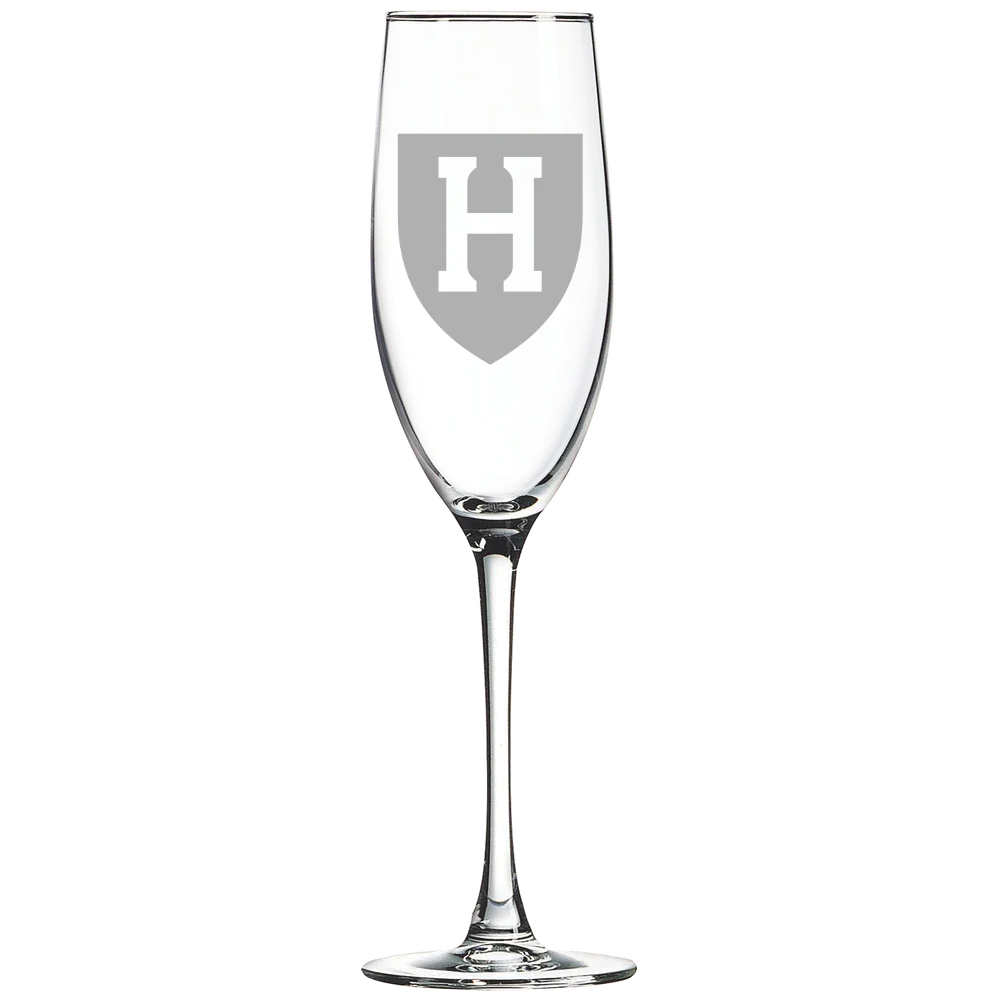 Harvard University Polar Camel 8 oz. Champagne Flute
