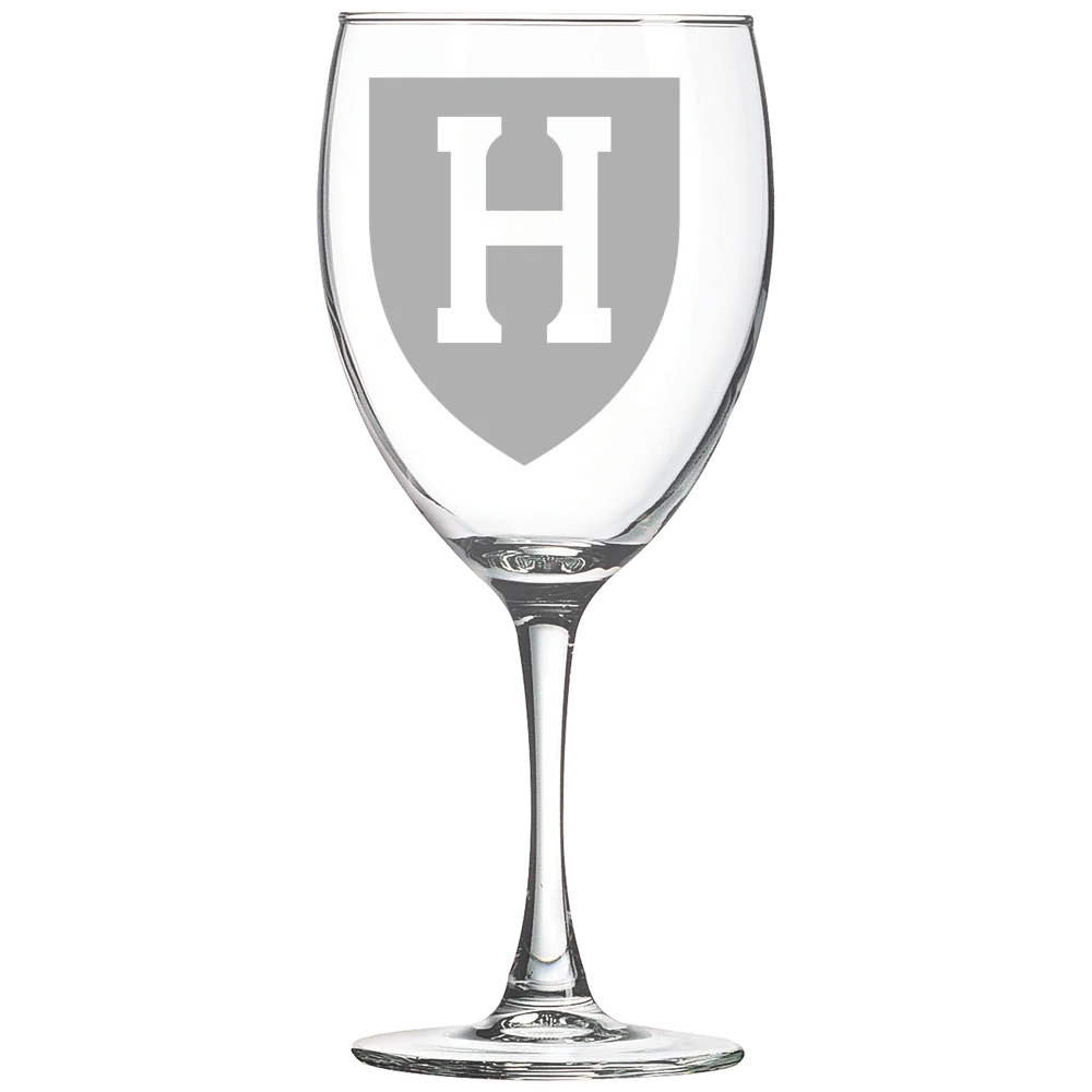Harvard University Polar Camel 10 1/2 oz. Wine Glass