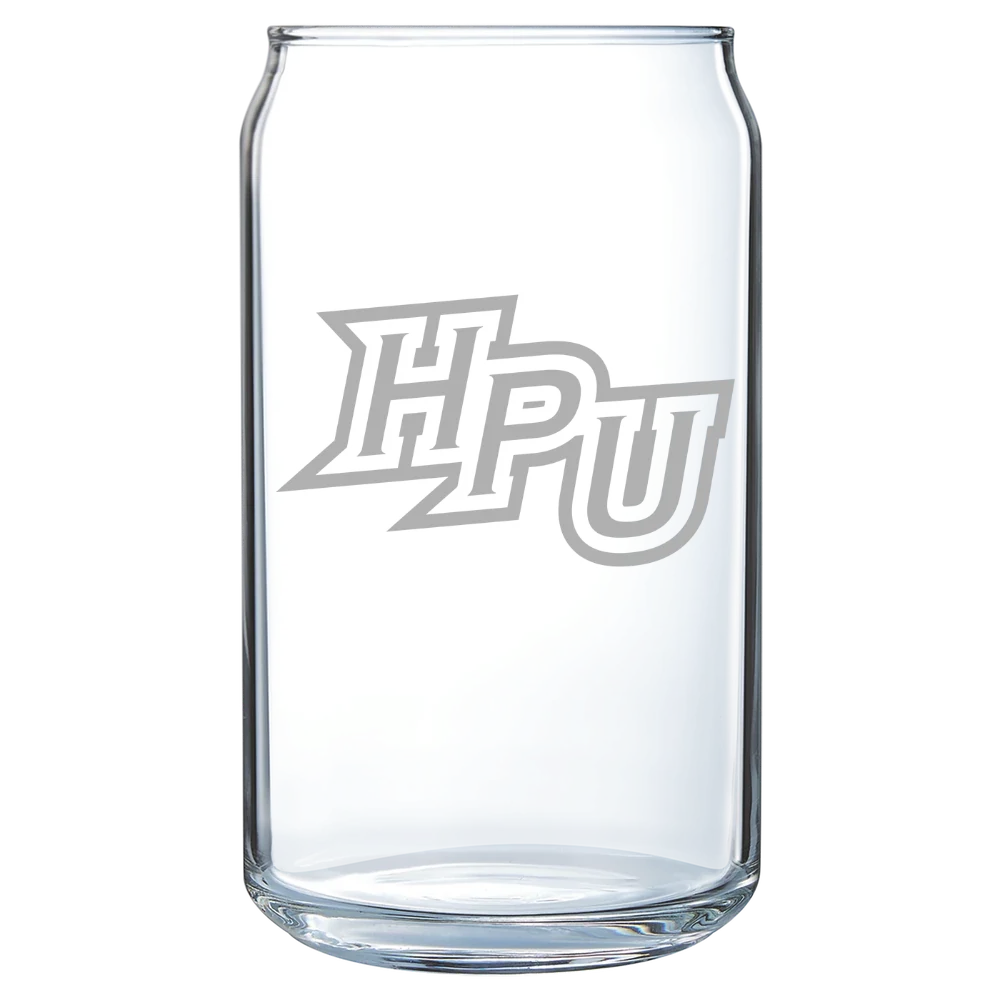 High Point University Polar Camel 16 oz. Can Glass