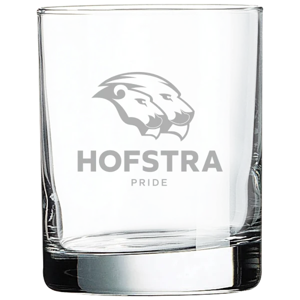 Hofstra University Polar Camel 10 1/2 oz. On The Rocks Glass