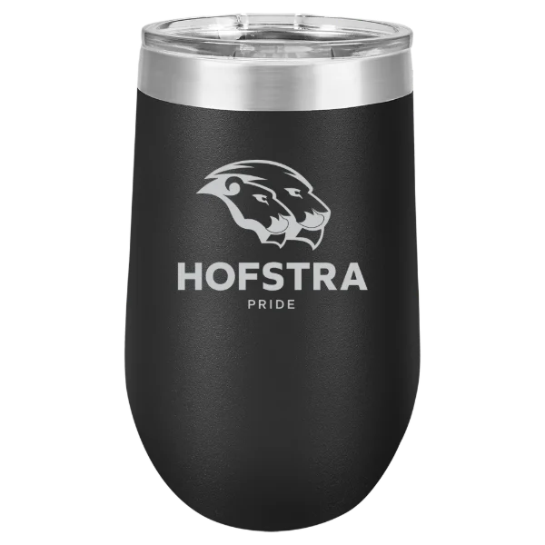 Hofstra University Polar Camel 16 oz. Stemless Wine Tumbler