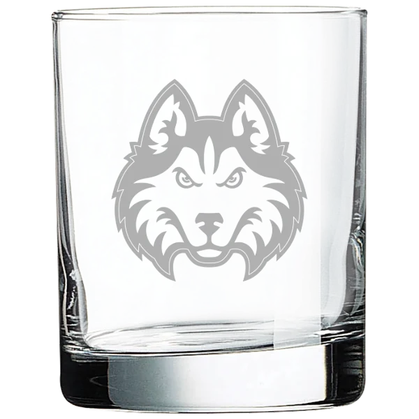 Houston Christian University Polar Camel 10 1/2 oz. On The Rocks Glass