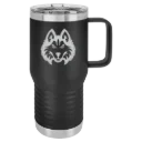 Houston Christian University Polar Camel 20 oz. Travel Mug with Slider Lid
