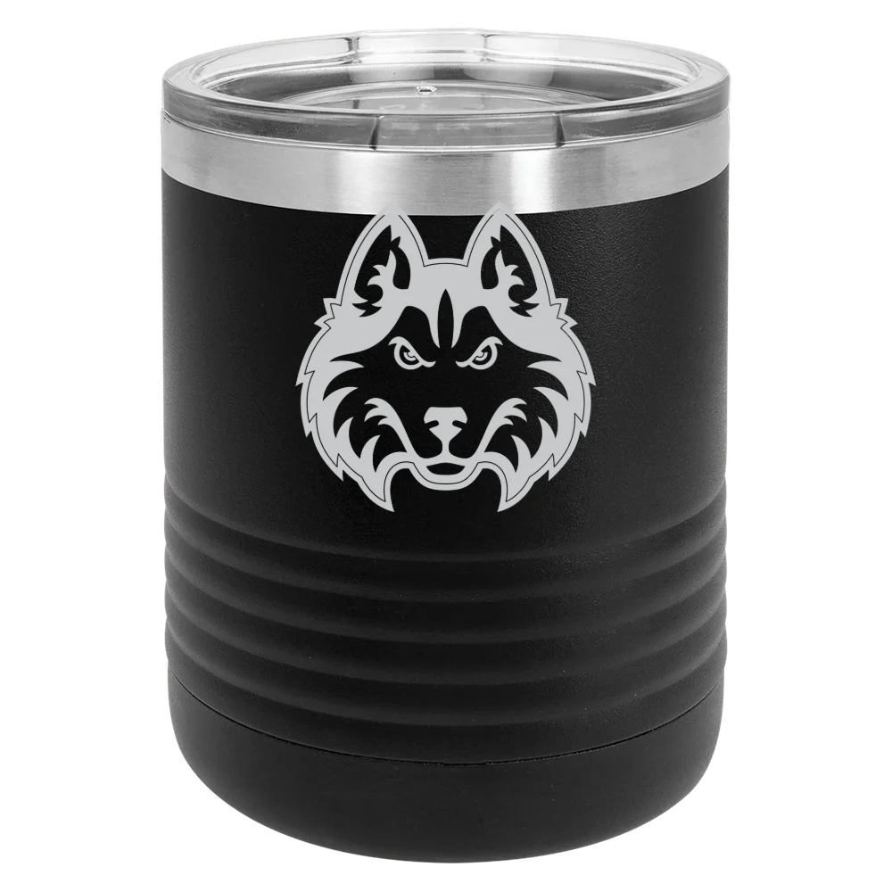 Houston Christian University Polar Camel 10 oz. Tumbler with Standard Lid