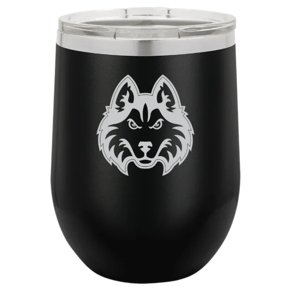 Houston Christian University Polar Camel 12 oz. Stemless Wine Tumbler