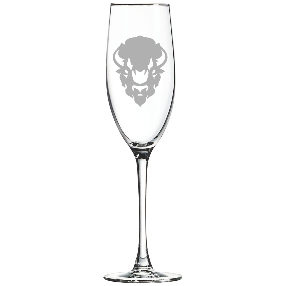 Howard University Polar Camel 8 oz. Champagne Flute