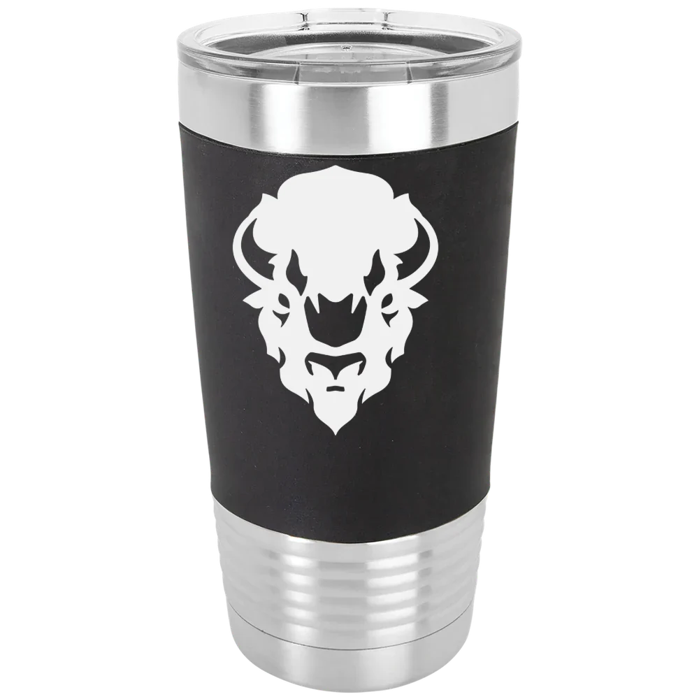 Howard University Polar Camel 20 oz. Silicone Grip Tumbler with Standard Lid