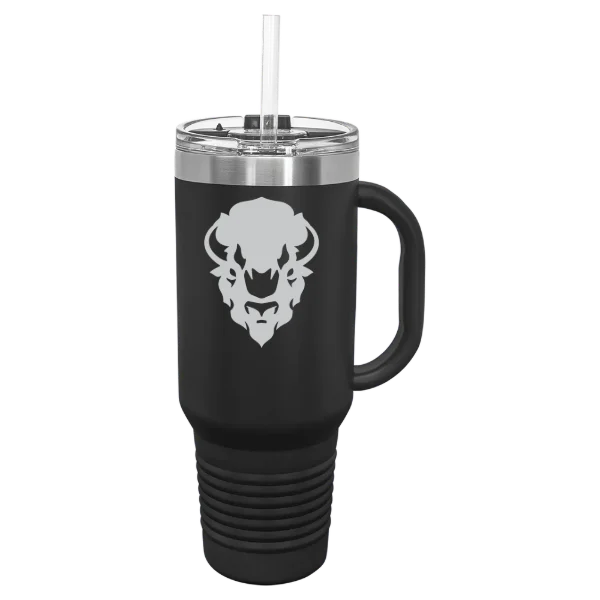 Howard University Polar Camel 40 oz. Travel Mug with Snap Lid & Straw