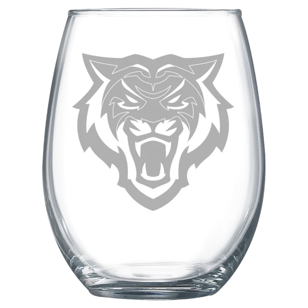 Idaho State University Polar Camel 15 oz. Stemless Wine Glass