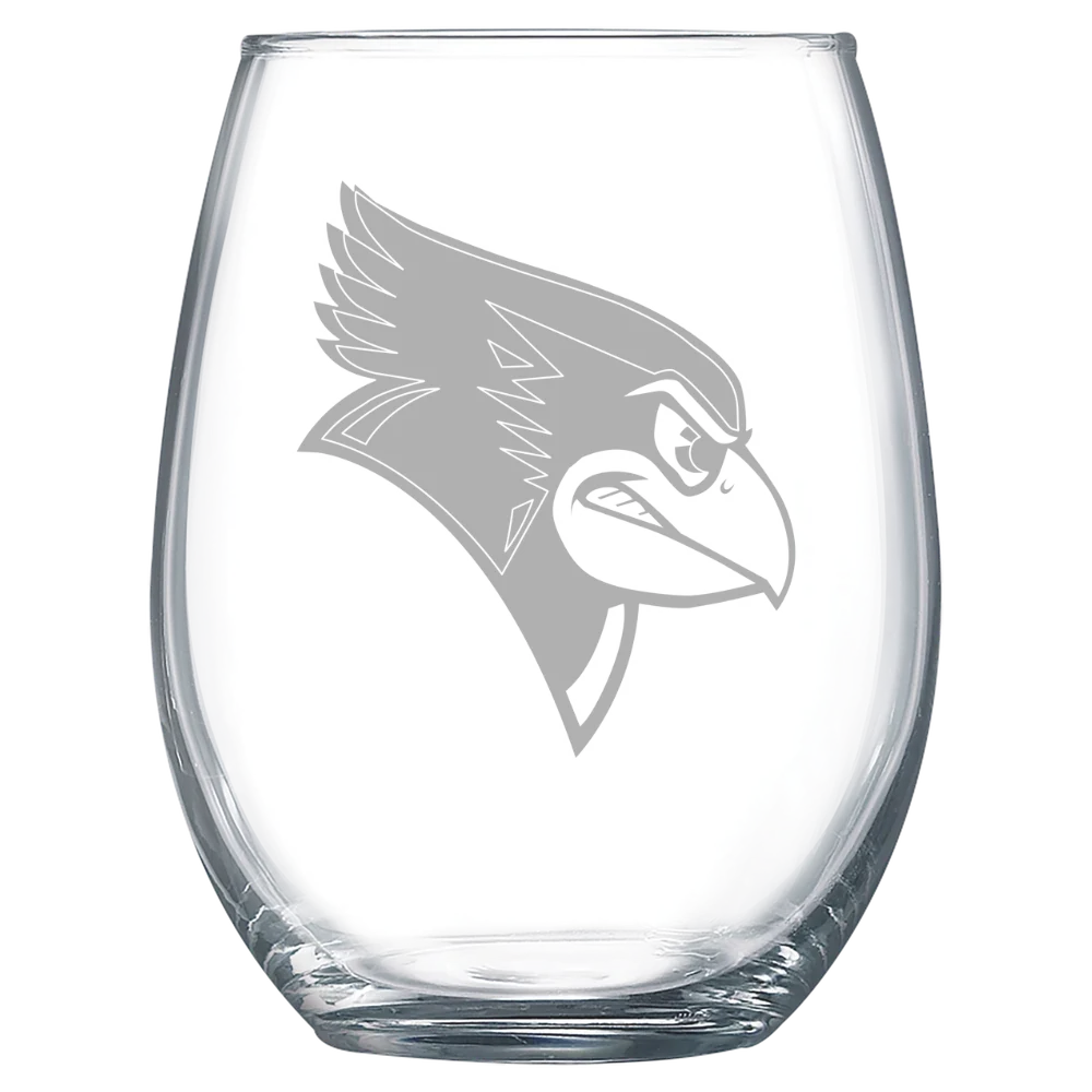 Illinois State University Polar Camel 15 oz. Stemless Wine Glass