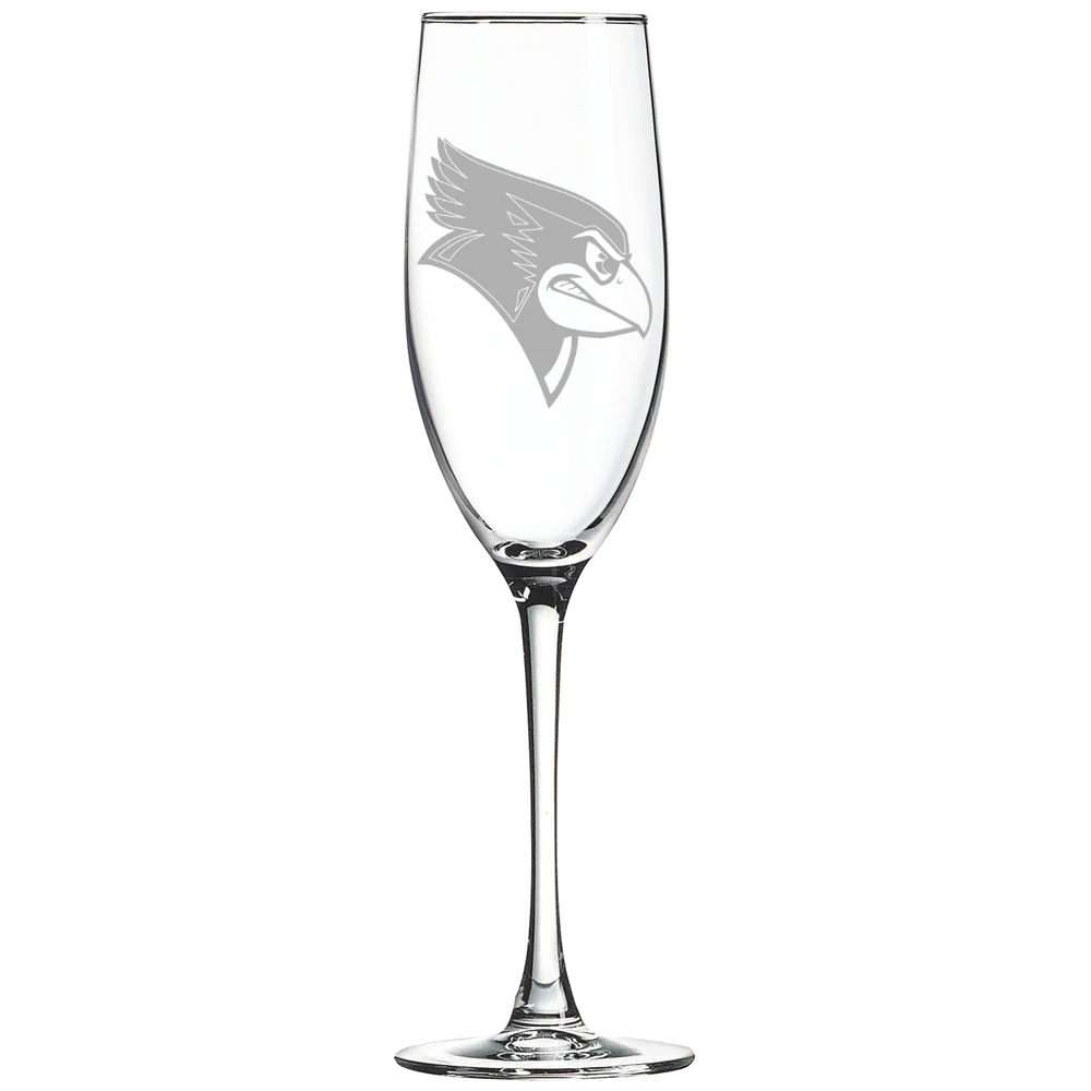 Illinois State University Polar Camel 8 oz. Champagne Flute